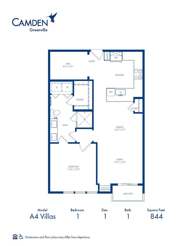 Floorplan - Camden Greenville