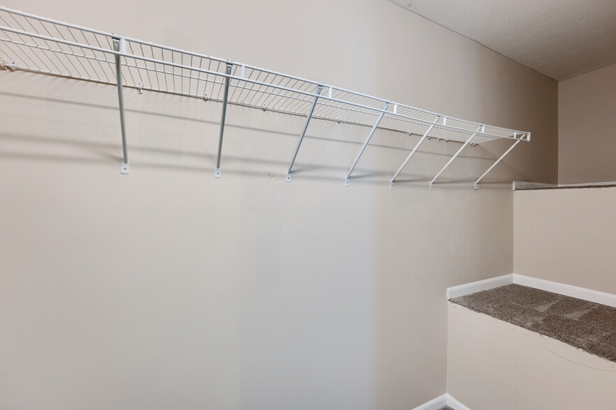 Large Step Closet in Bedroom - 5757 High Rock Dr