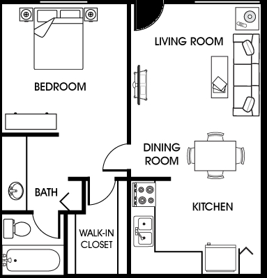 1BR/1BA - Country Club Terrace