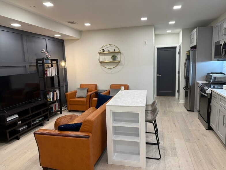 Living Room + Kitchen - 1355 Bryant St NE