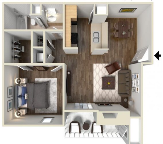 Floorplan - Icon Apartments