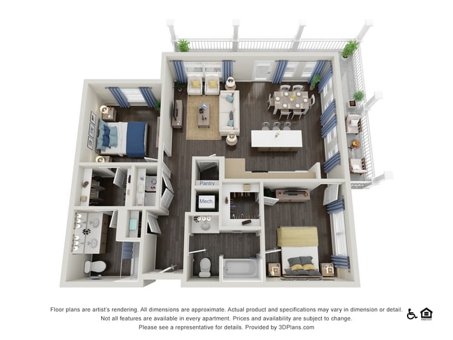 Floorplan - The Hudson at Cane Bay