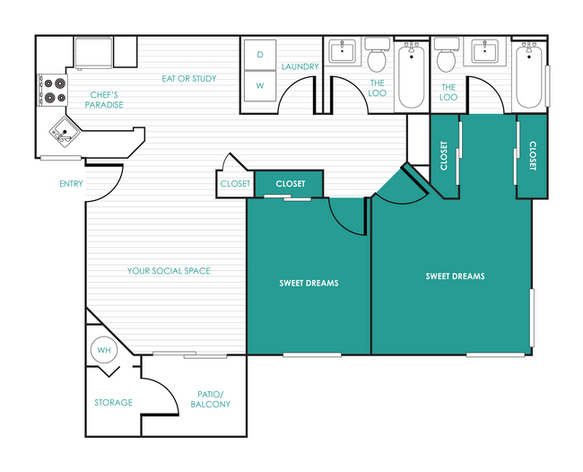 Floorplan - South Valley Ranch