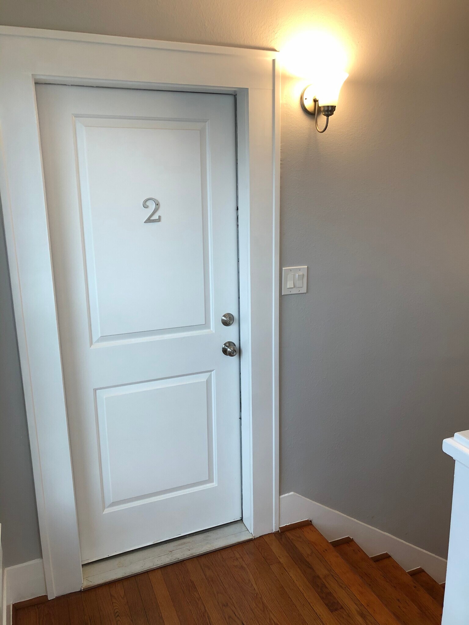 Front door entry - 1712 Blodgett St