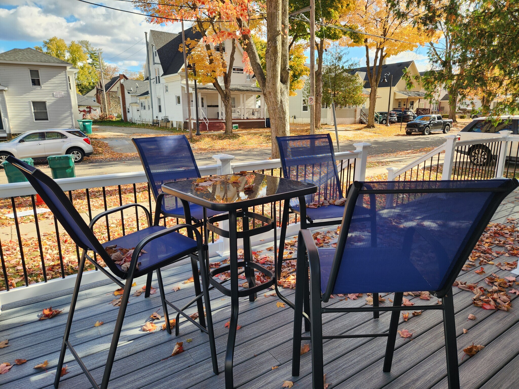 Deck furniture - 1016 S Franklin St