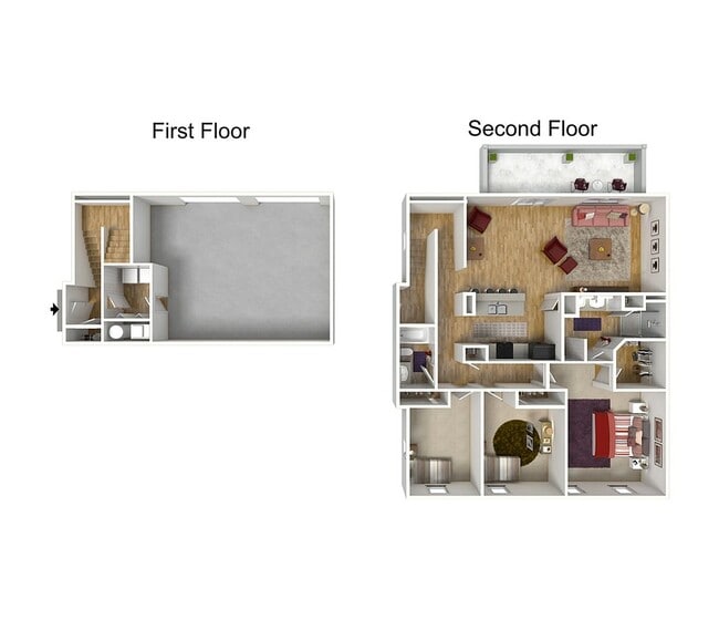 Bentley III | 1665 sq ft - The Mill at Georgetown