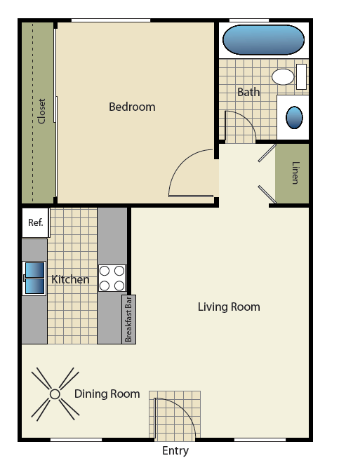 Floorplan - Elan Sea Lofts