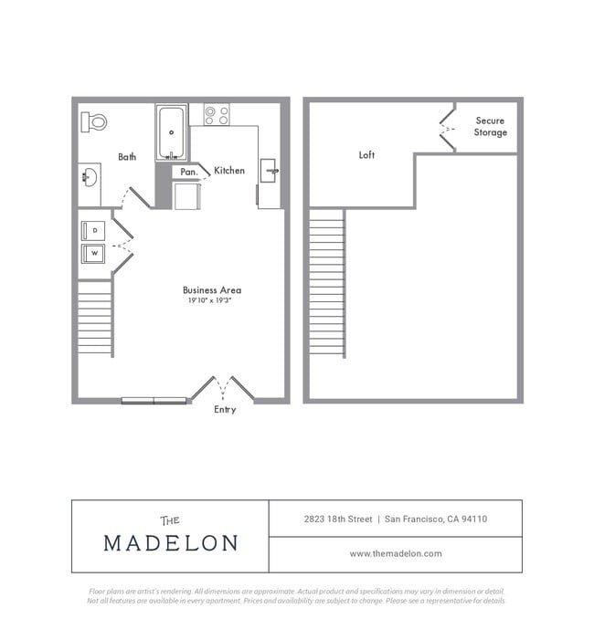 Floorplan - The Madelon