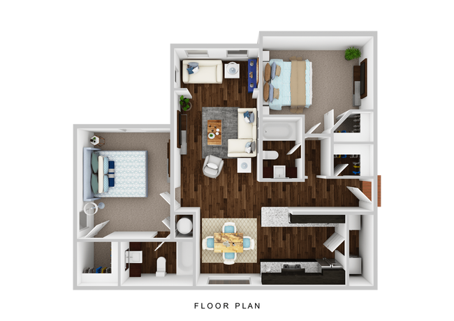 Floorplan - The Park at Arlington Apartments
