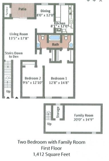 Floorplan - Hollidaysburg Manor