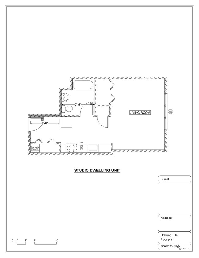 Floorplan - Redwood Apartments Newly Constructed!