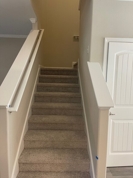 Stairway to 2nd floor - 102 Reese Way
