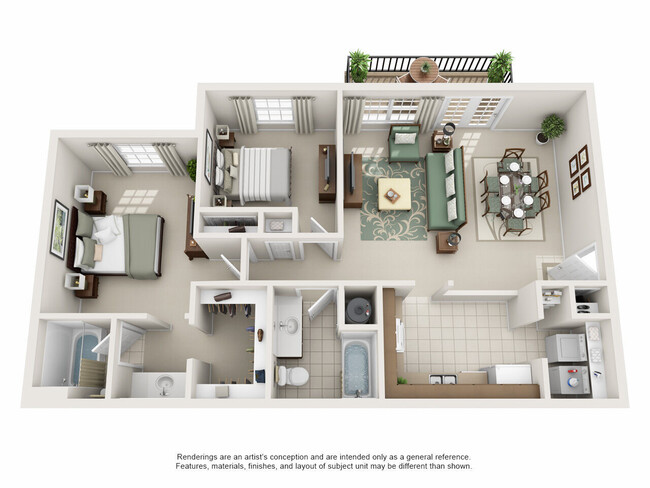 Floorplan - Charleston Hall