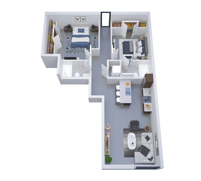 Floorplan - Peanut Factory Flats