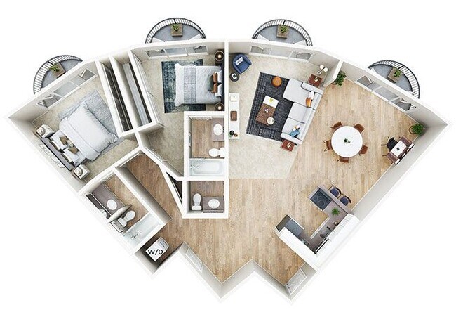 Floorplan - Tower 801