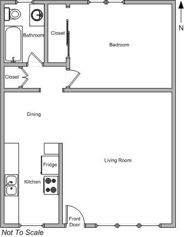 Floorplan - 1457 S Westgate Ave