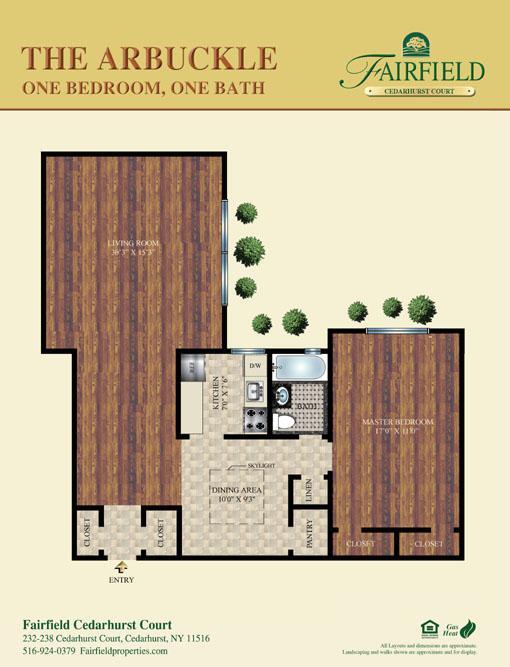 Floorplan - Fairfield Cedarhurst Court