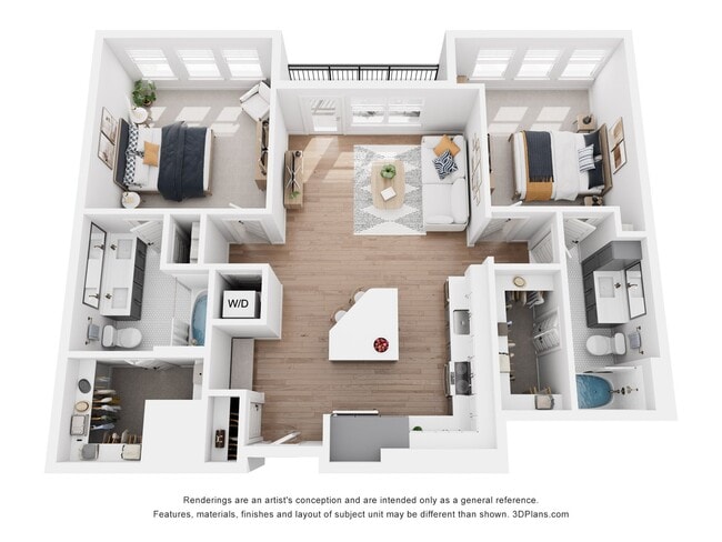 Floorplan - Vance at Bishop Union