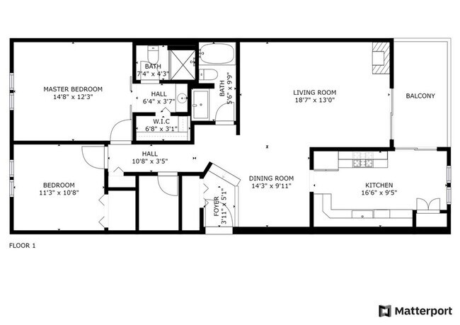 LAYOUT - 1282 N Streamwood Ln