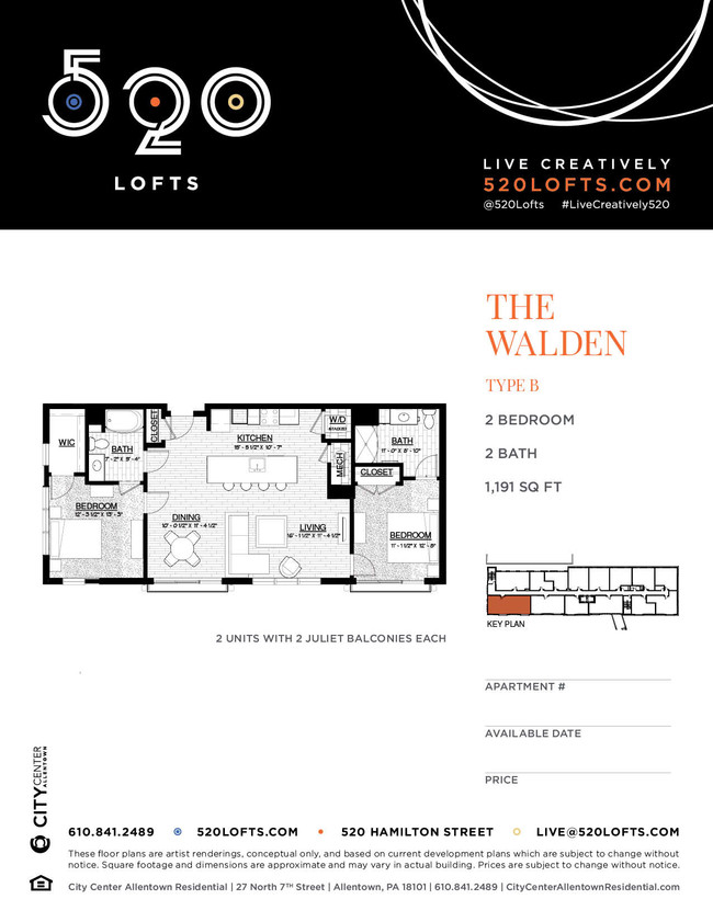 Floorplan - 520 Lofts