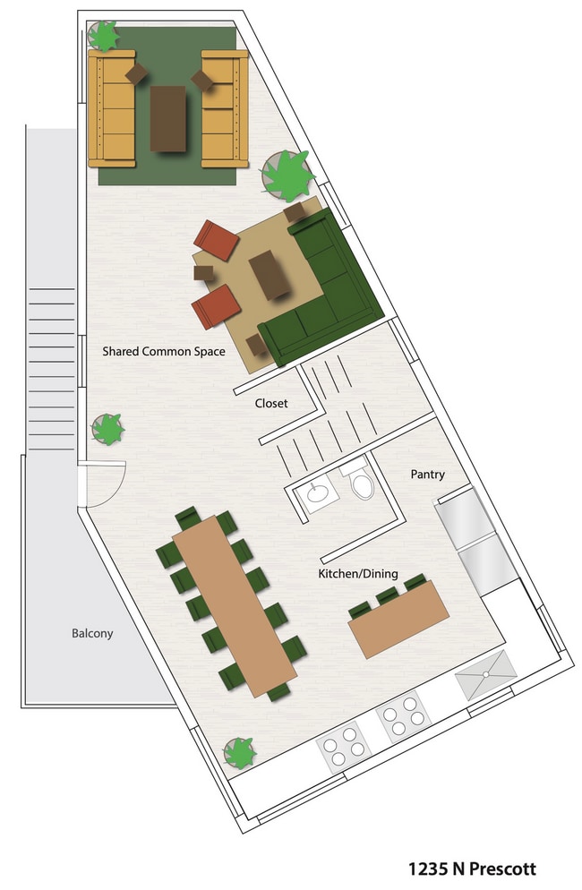 Building Photo - Modern Architecture in a Stunning Coliving Building! Amazing Neigborhood!