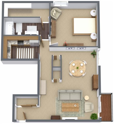 Floorplan - Fairlane at Aksarben