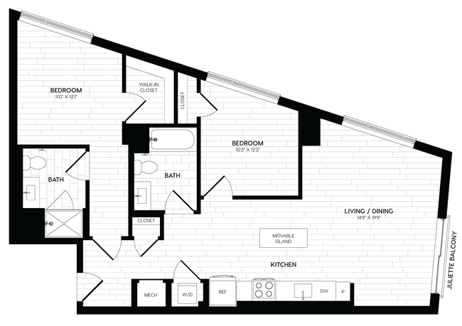 Floorplan - Alder at Allston Yards