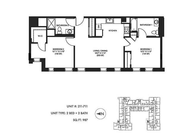 Floorplan - Somerset Place Apartments