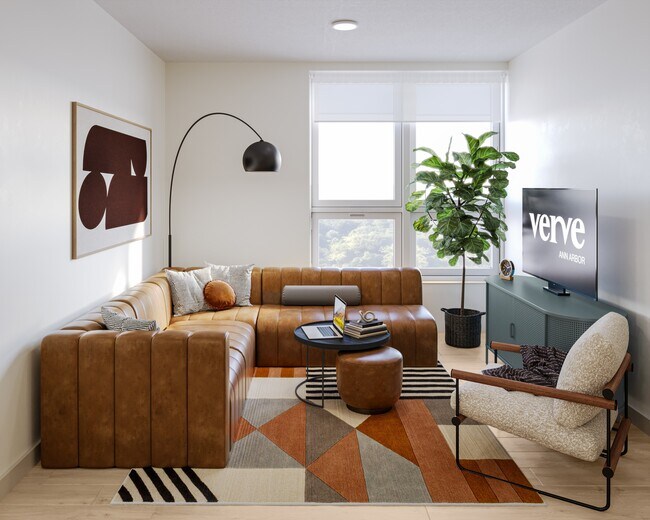 Living Room - VERVE Ann Arbor