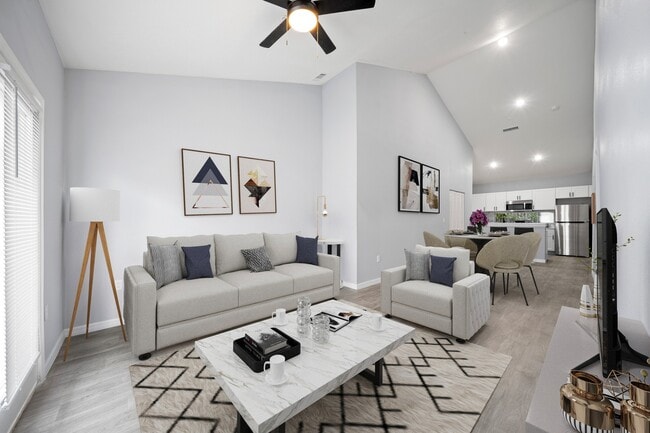 Living Room - Lumen Apartments