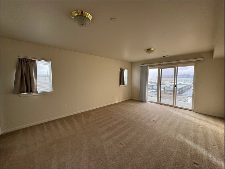 Master bedroom with a relaxing balcony - 22505 6th Ave S