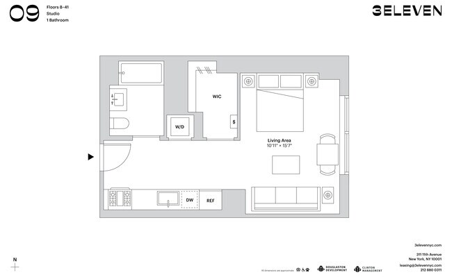 Floorplan - 3Eleven