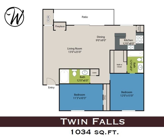 2-Bedroom/2-Bathroom - Waters at Barton Creek