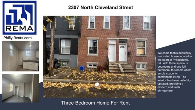 Building Photo - Move-In Ready 3BR Row Home in North Philly – Updated Kitchen & Bath