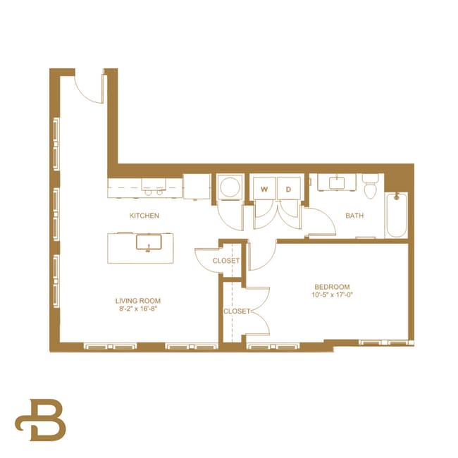 Floorplan - The Birney at Westhampton