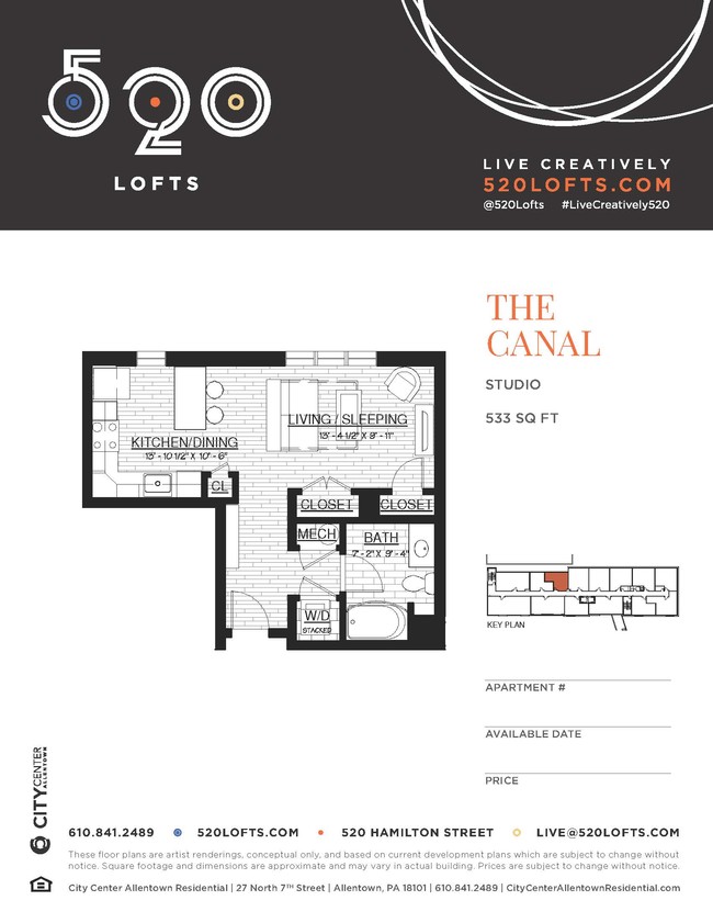 Floorplan - 520 Lofts