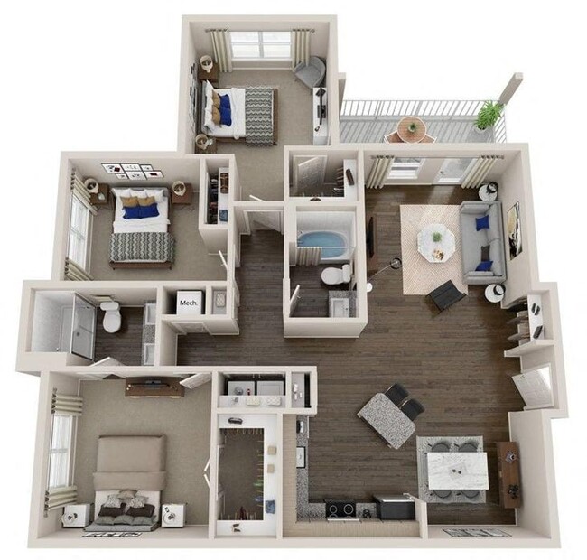 Floorplan - The Alexandria