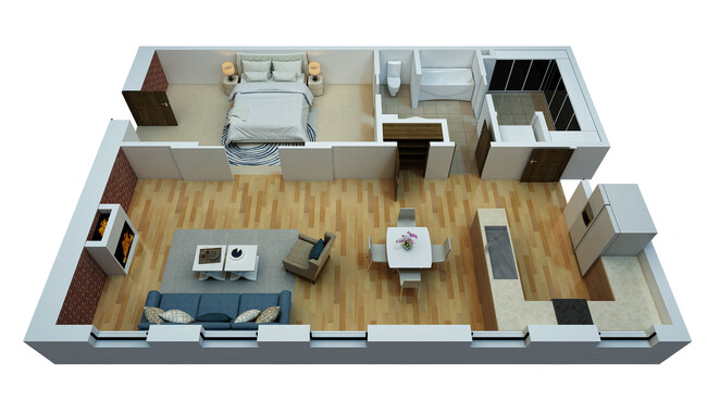 Floorplan - Larson Square Lofts