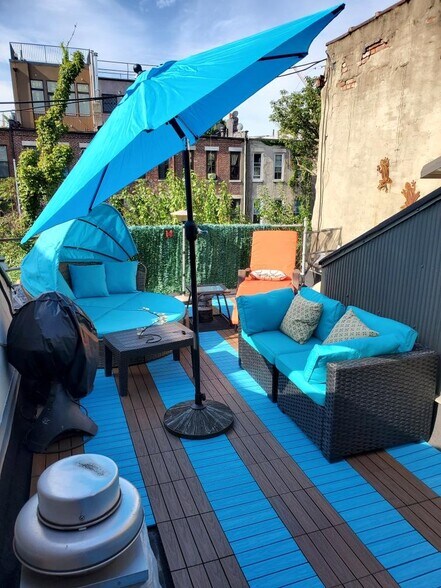 Roof deck - 130 W 132nd St