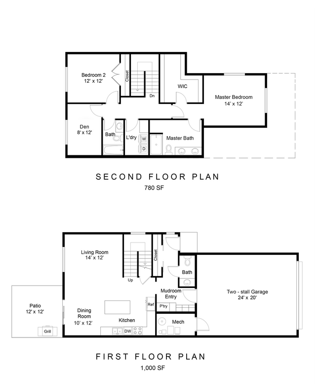 Floorplan - Arbor Trails Townhomes