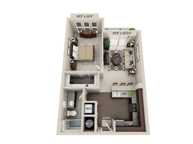 Floorplan - AVA South End