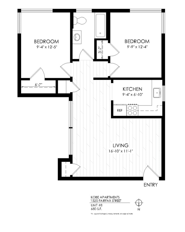Floorplan - KOBE Apartments