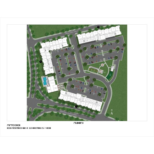 Flats Site Map - The Flats at Springhurst Apartments of Louisville