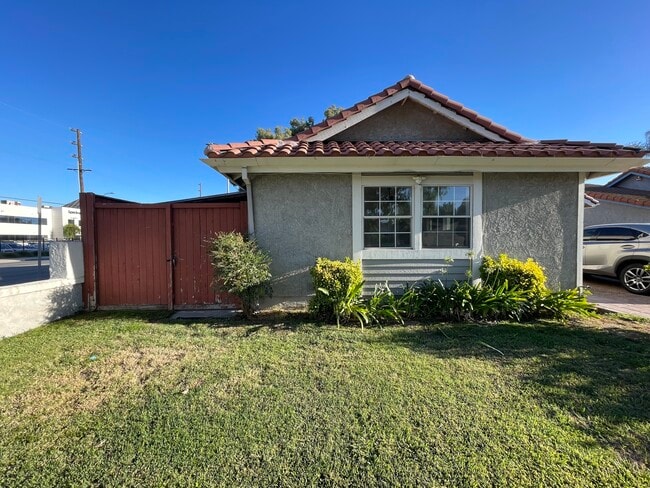 View of Private gate to ADU - 22002 Prairie St