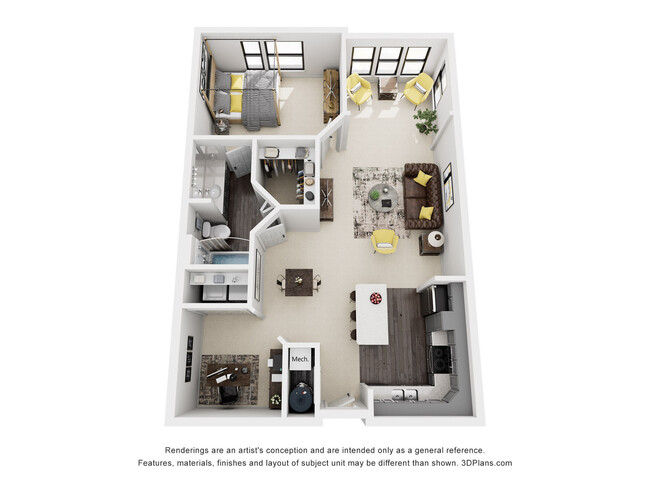 Floorplan - Evergreen Westside