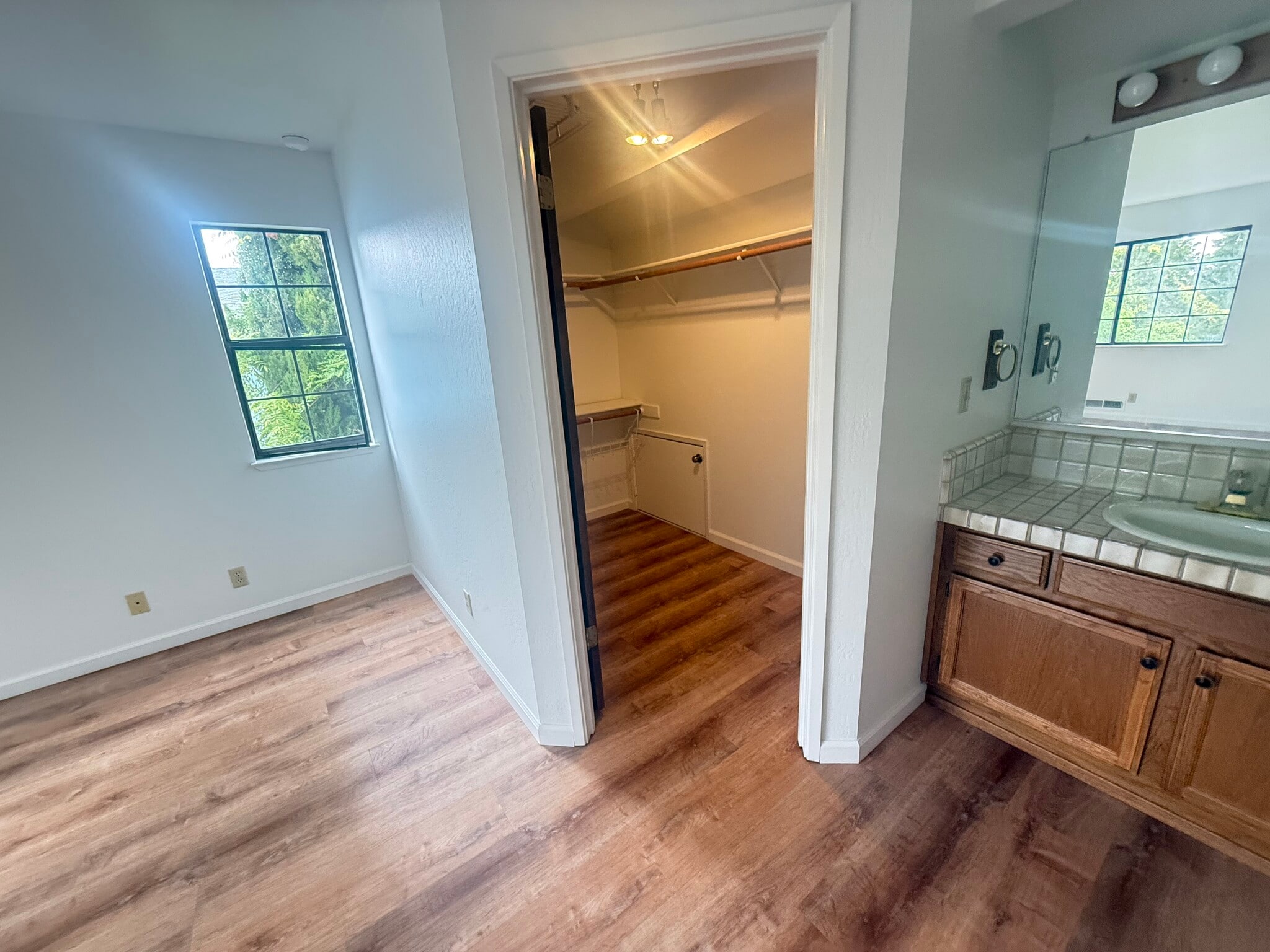 Master BDR walk in closet and vanity - 711 Hanover St