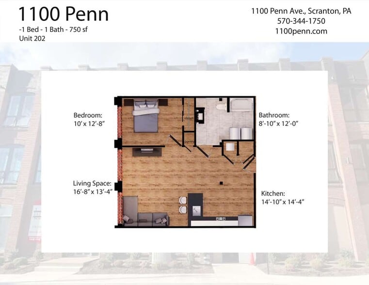 Floorplan - 1100 Penn Avenue
