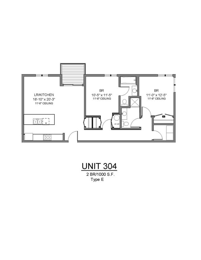 Floorplan - Sunrise Apartments