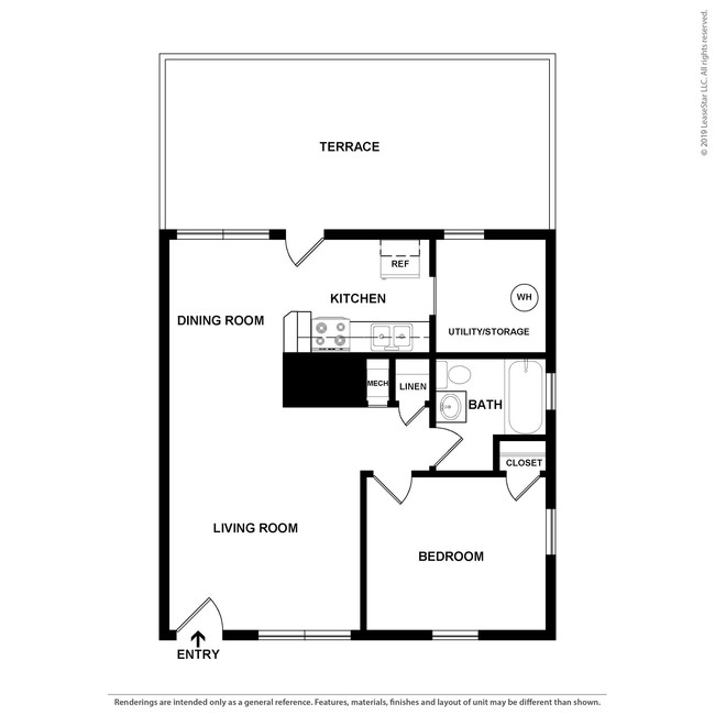 Floorplan - Hilliard Road Apartments