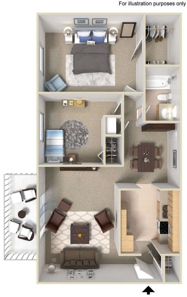 Floorplan - The Reserve at Heatherdowns